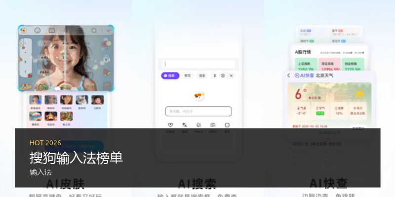 搜狗输入法榜单
