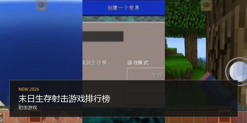 末日生存射击游戏排行榜