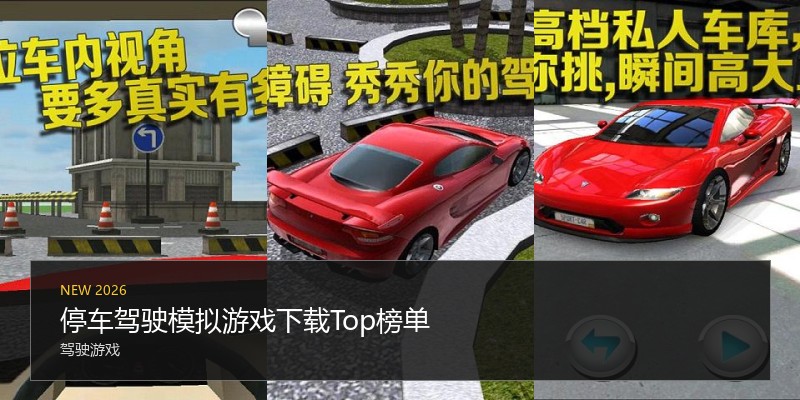停车驾驶模拟游戏下载Top榜单