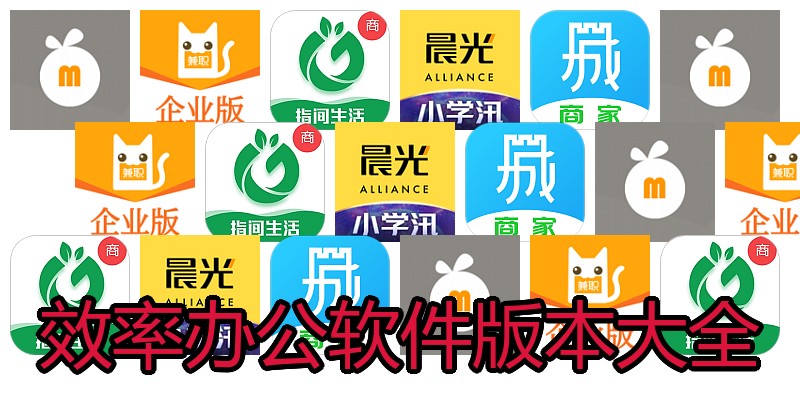 效率办公软件版本大全