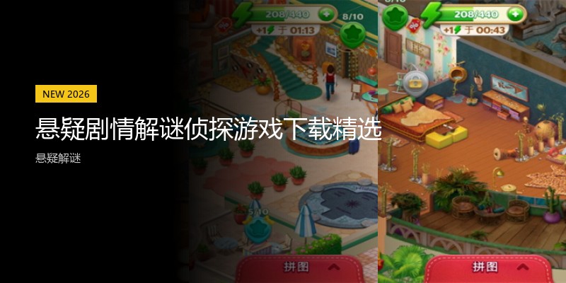 悬疑剧情解谜侦探游戏下载精选