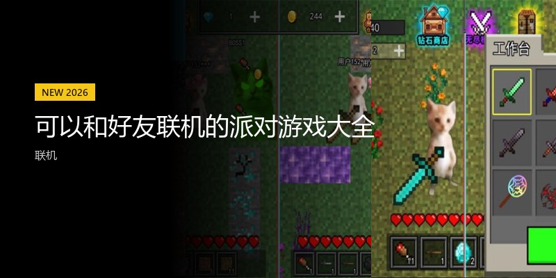 可以和好友联机的派对游戏大全