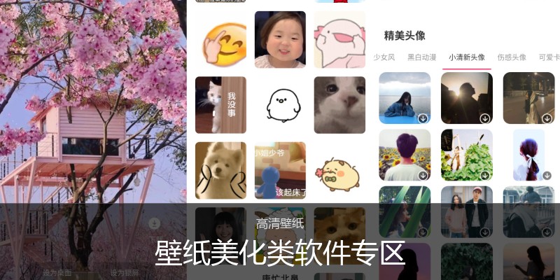 壁纸美化类软件专区