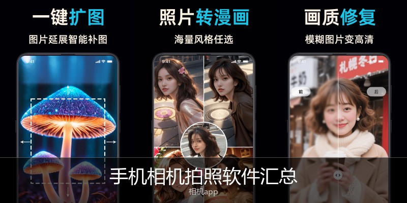 手机相机拍照软件汇总