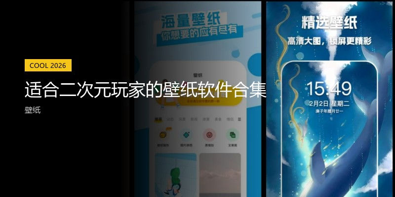 适合二次元玩家的壁纸软件合集