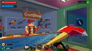 像素战斗僵尸突袭最新版图1