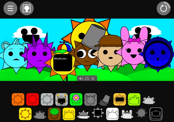 节奏盒子sprunki太阳版图2